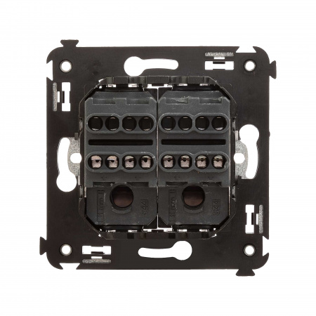 DKC Avanti Черный матовый Инвертор двухклавишный