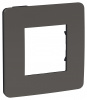 SE Unica Studio Дымчато-серая/Антрацит Рамка 1-ная