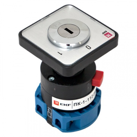 EKF PROxima Переключатель кулачковый ПК-1-112 25А 2P «0-1» с ключом