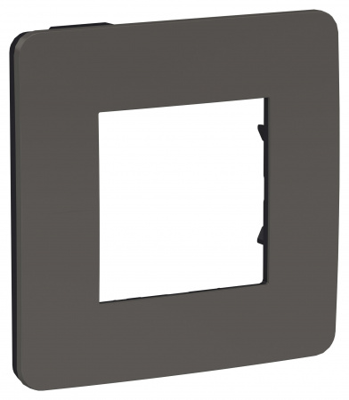 SE Unica Studio Дымчато-серая/Антрацит Рамка 1-ная