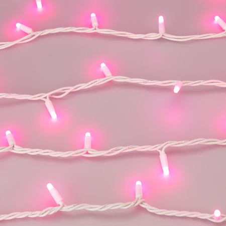 Arlight Светодиодная гирлянда ARD-STRING-PRO-10000-WHITE-100LED-MILK-LIVE RGB-DMX (24V, 10W) (Ardecoled, IP65)