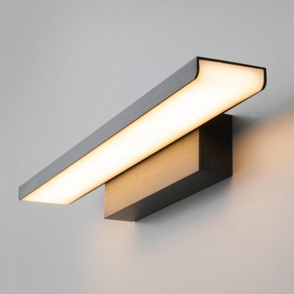 Настенный светодиодный светильник Sankara LED MRL LED 16W 1009 IP20 черный Elektrostandard Sankara a037485