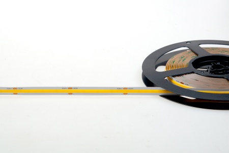 Donel Светодиодная лента COB, 8мм, 9.6W/m, 3000K, 855 Lm/m, DC24V, CRI>95, IP20м, DN18338WWRA95