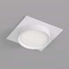 DK2091-WH Встраиваемый светильник FLAT, IP 20, до 15 Вт, GX53, LED, белый, алюминий