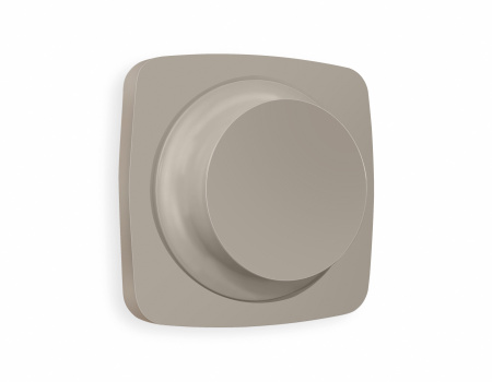 Лицевая панель OMEGA (Серо-бежевый матовый) для светорегулятора универсального QUANT OP3655