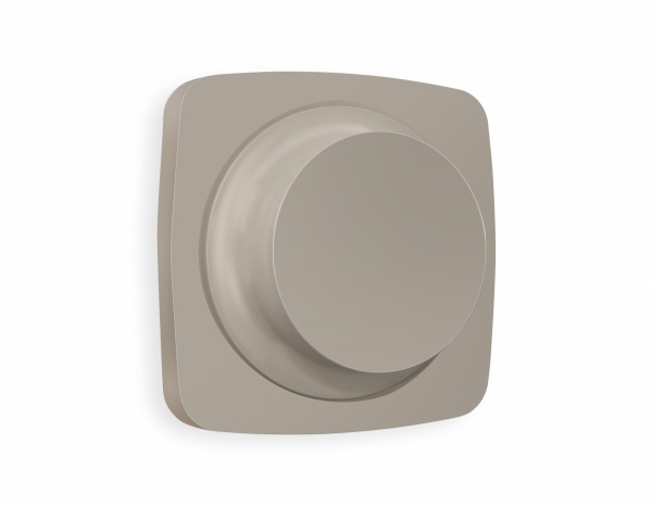 Лицевая панель OMEGA (Серо-бежевый матовый) для светорегулятора универсального QUANT OP3655