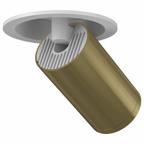 Встраиваемый светильник (Набор) C048CL-1WBS(C048CL-01W(1шт.), TRA020-01BS(1шт.)) Maytoni Focus 2