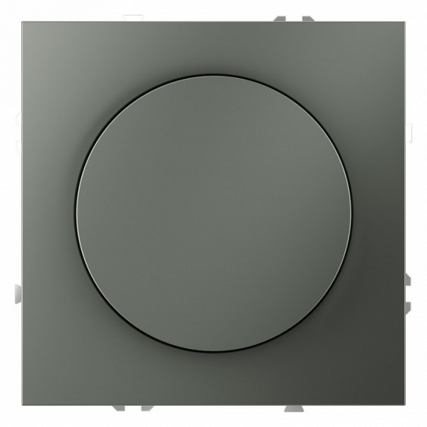 Светорегулятор встраиваемый VOLTUM S70 поворотно-нажимной 600 Вт, (титан) Светорегулятор встраиваемый VOLTUM S70 поворотно-нажимной 600 Вт, (титан)