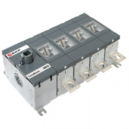 EKF Рубильник 400A 4P без рукоятки управления TwinBlock