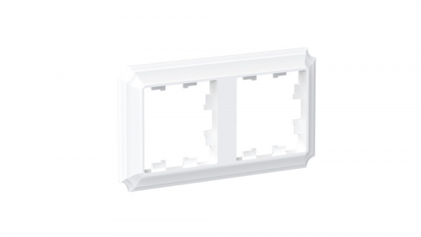 Systeme Electric AtlasDesign Antique Белый Рамка 2-ая, универсальная