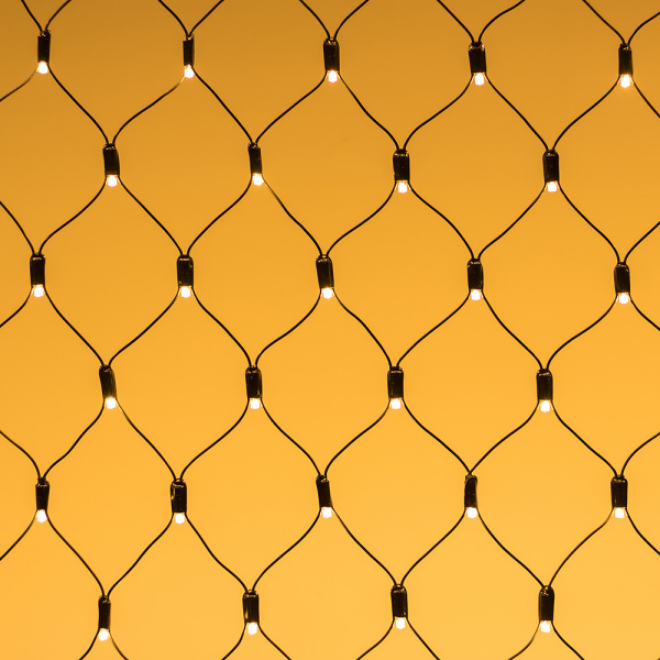 Arlight Светодиодная гирлянда ARD-NETLIGHT-CLASSIC-2000x1500-BLACK-288LED Warm (230V, 18W) (Ardecoled, IP65)