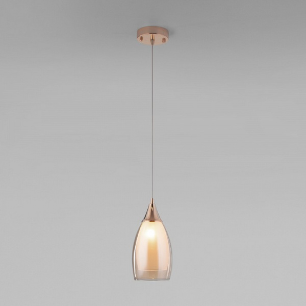 Подвесной светильник с плафоном 50085/1 золото Eurosvet Cosmic