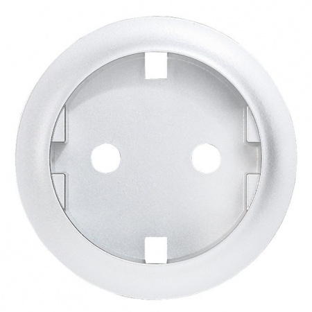 Legrand Celiane Титан Накладка розетки с/з, для винт и безвинт зажимов (мех 67153, 67161)