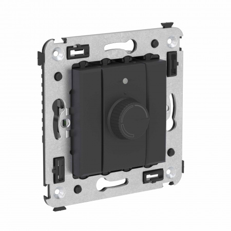 DKC Avanti Черный матовый Диммер поворотный