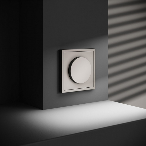 Светорегулятор встраиваемый VOLTUM S70 поворотно-нажимной 600 Вт, (кашемир) Светорегулятор встраиваемый VOLTUM S70 поворотно-нажимной 600 Вт, (кашемир)