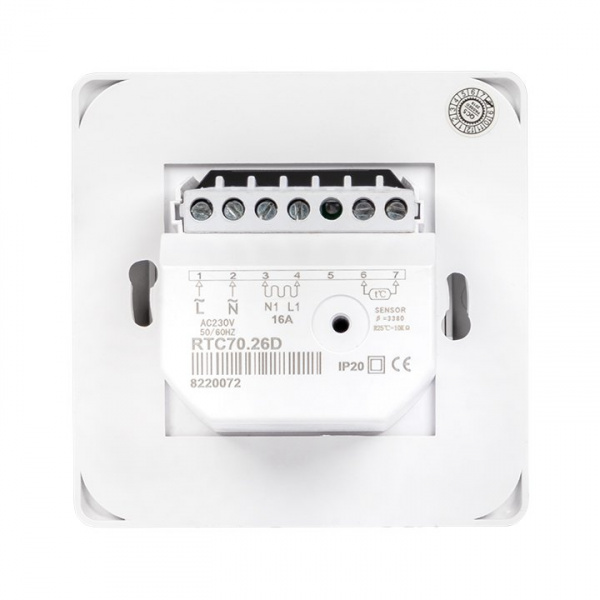 EKF Basic Термостат для теплых полов механический 16 A 230В