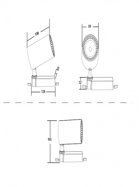 Трековый светильник TR003-1-17W4K-B Maytoni Vuoro