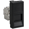 Donel Розетка DEC RJ45 FTP кат.5e, 1мод., черн. матовая (22.5х45мм), DECF12ANMF5