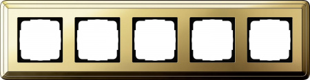 Gira ClassiX Латунь/Латунь Рамка 5-ая