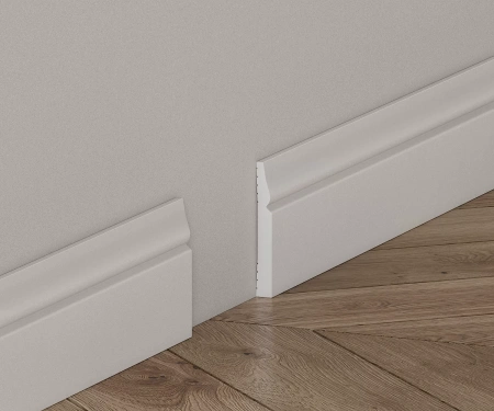 Плинтус PX031, 82х11, 2000мм, Экополимер/18