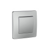 Systeme Electric Blanca внутр Алюминий Переключатель 1-клавишный IP44, 10A, 250В