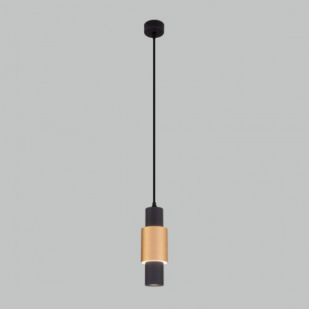 Подвесной светильник 50204/1 LED черный / золото Eurosvet Bento
