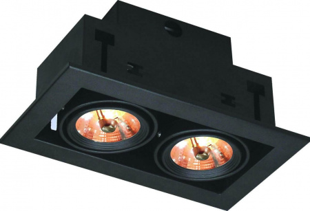 Встраиваемый светильник Arte Lamp Technika A5930PL-2BK