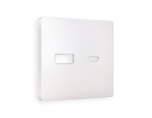 Лицевая панель ALFA (Жемчуг) для розетки 2USB тип A+C QUANT AP2110