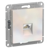 SE AtlasDesign Жемчуг Розетка компьютерная RJ45, кат. 6A, механизм