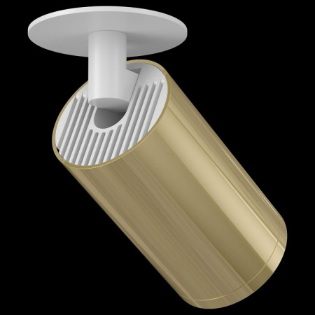 Встраиваемый светильник (Набор) C049CL-1WG(C049CL-01W(1шт.), TRA020-01G(1шт.)) Maytoni Focus S