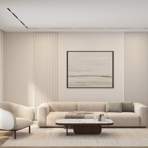 DK8202-BK Линейный светильник SIMPLE GRILL 18W 4000K, черный