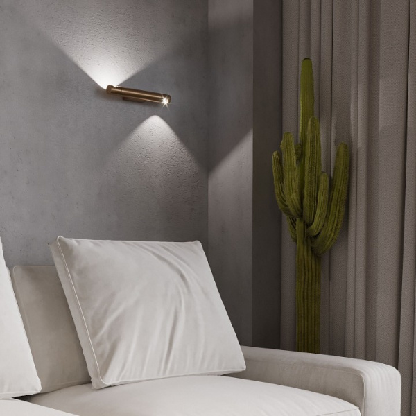 Настенный светильник 40161 LED латунь Eurosvet Tybee