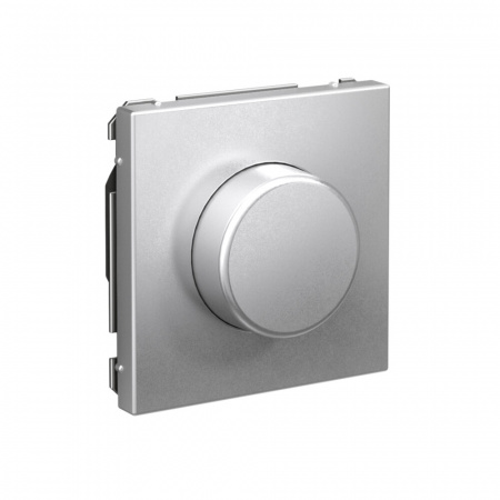 Systeme Electric ArtGallery Алюминий Светорегулятор (диммер) повор-нажим, LED, RC, 400Вт, механизм Systeme Electric ArtGallery Алюминий Светорегулятор (диммер) повор-нажим, LED, RC, 400Вт, механизм