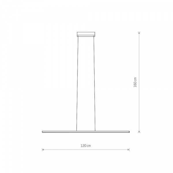 Подвесной светодиодный светильник Nowodvorski Bar Led S 10363