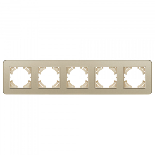 Arlight Рамка стеклянная FRM-OMALI-GS-5-GD (-)