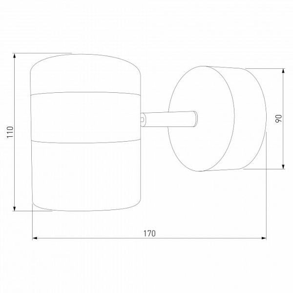 Настенный светильник 20165/1 LED белый / серебро Eurosvet Oskar Настенный светильник 20165/1 LED белый / серебро Eurosvet Oskar