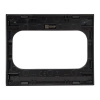 EKF PROxima Стокгольм Черный Рамка для розетки 2-ой
