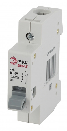 ЭРА SIMPLE-mod-56 SIMPLE Выключатель нагрузки 1P 25А ВН-29