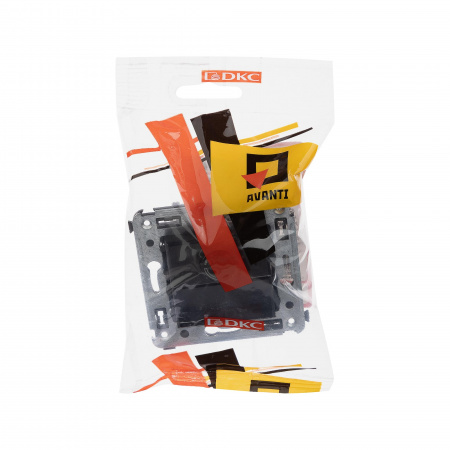 DKC Avanti Черный квадрат Диммер поворотный