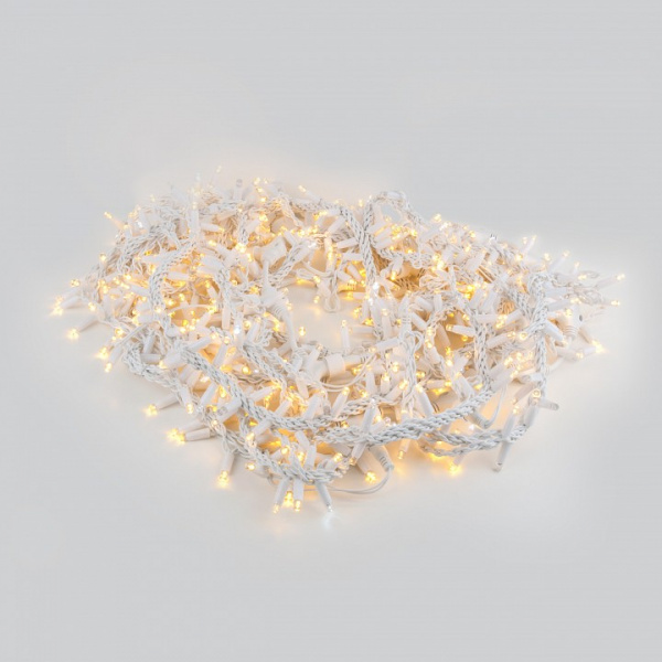 Гирлянда занавес теплый белый с эффектом мерцания 2*3м IP65 200-101 теплый белый с эффектом мерцания Eurosvet 200-101