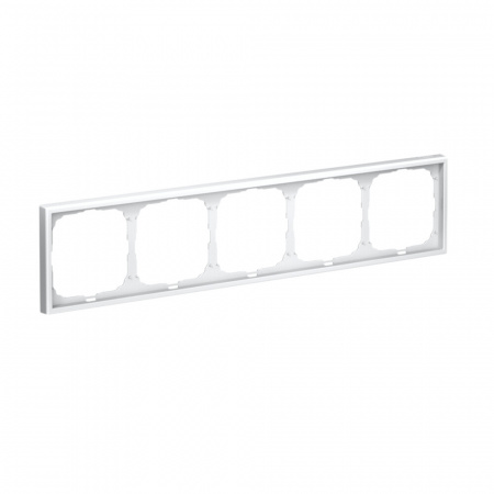 Systeme Electric ArtGallery Белый Рамка 5-ая, универсальная