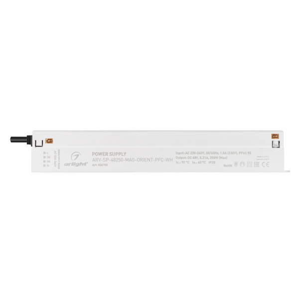 Блок питания Arlight ARV-SP-48250-Mag-Orient-PFC-WH 48V 250W IP20 5.21A 036702