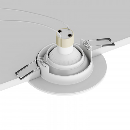 Встраиваемый светильник Aqua Breeze HSBL_0134 IP44, 35Вт, GU10, белый