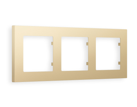 Рамка ALFA Techno (Шампань) 3-ая AF220603