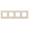 DKC Avanti Ванильная дымка Рамка 8 модулей