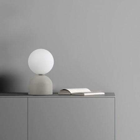 Настольный светильник со стеклянным плафоном 16038 Miki Eurosvet Miki