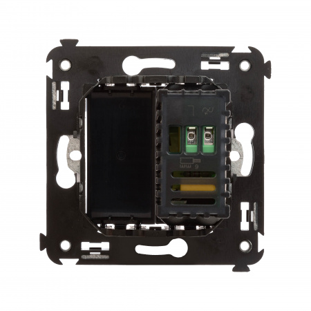 DKC Avanti Черный квадрат Диммер поворотный