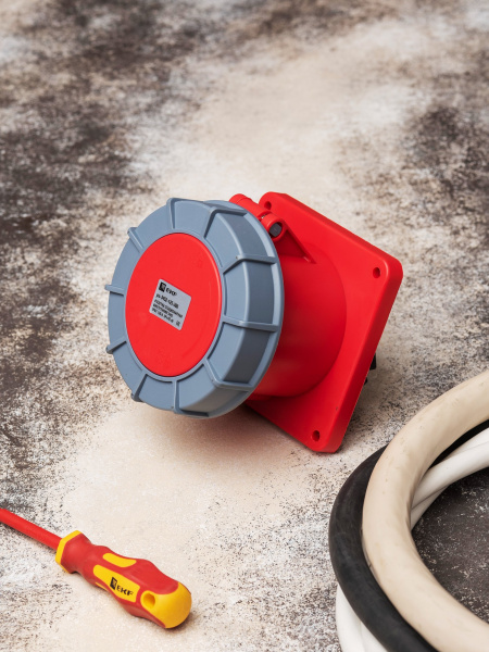 EKF PROxima Розетка стационарная внутренняя 3452 3Р+РЕ+N 125А 380В IP67