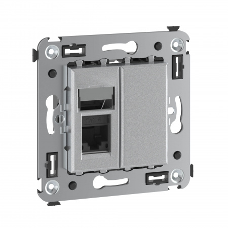 DKC Avanti Закаленная сталь Компьютерная розетка RJ-45 один  категория  6