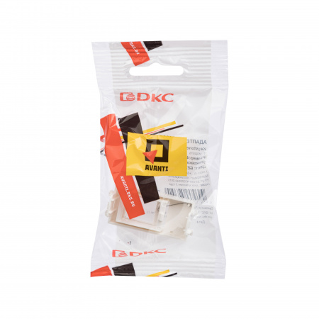 DKC Avanti Белое облако Адаптер для Keystone 1 мод